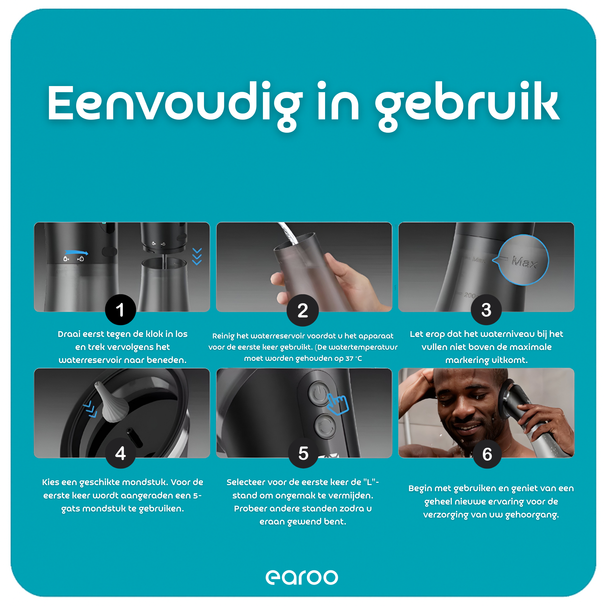 Earoo® Elektrische Oorsmeer Verwijderaar